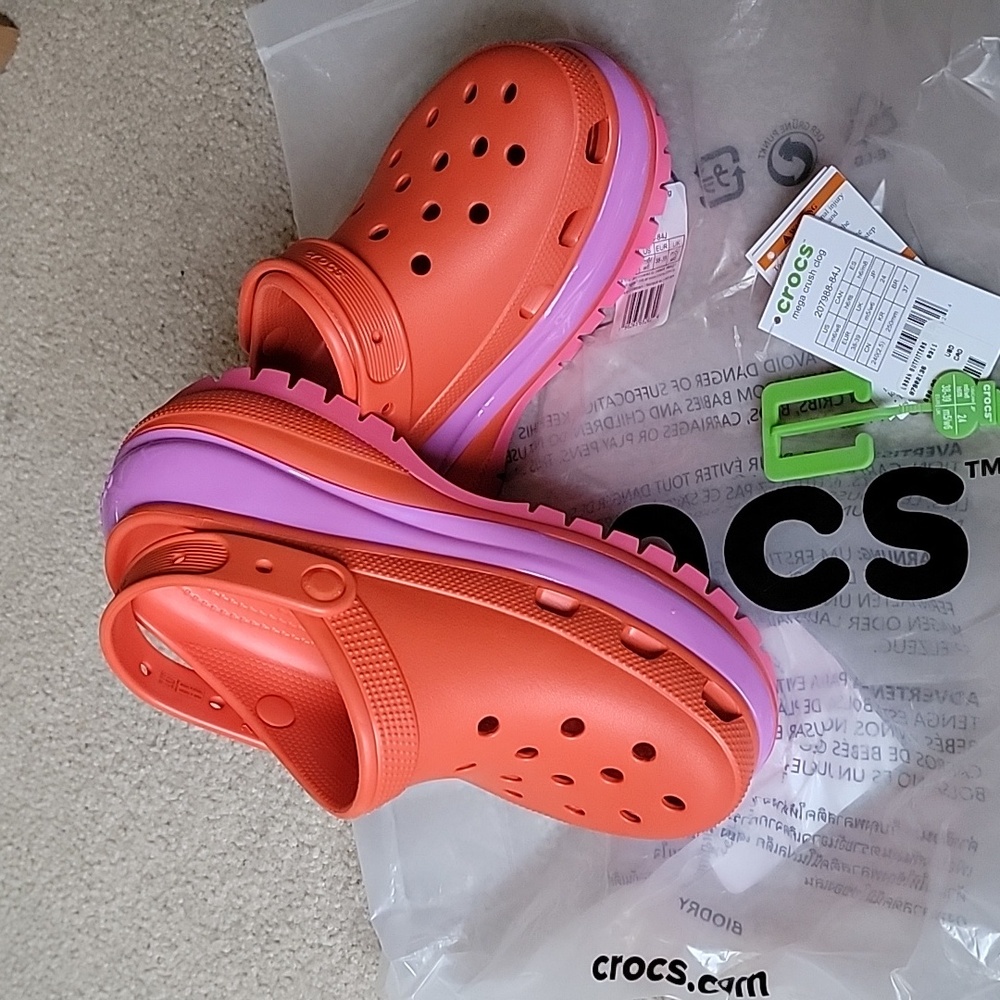 Crocs mega crush clogs brand new
